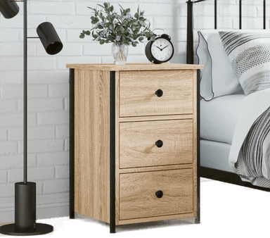 Vidaxl Nattbord sonoma eik 40x36x60 cm