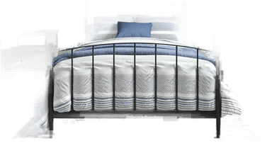 Vidaxl Nattbord 2 stk svart 44x45 cm