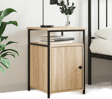 Vidaxl Nattbord sonoma eik 40x42 cm