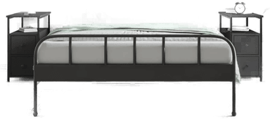 Vidaxl Nattbord 30x60 cm 2 stk