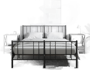 Vidaxl Nattbord 2 stk brun eik