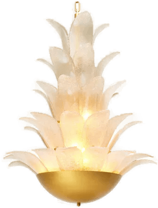 Eichholtz Melrose takkrone antikk messing