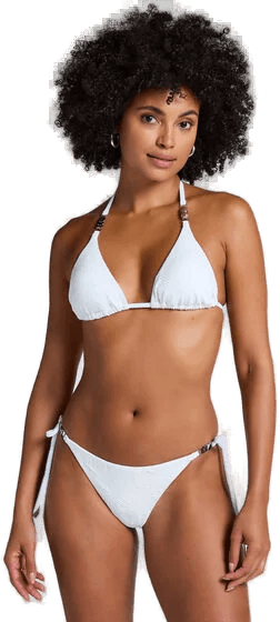 Hunkemöller bikiniunderdel Seashell Hvit