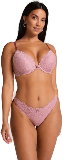 Hunkemöller G-streng Marine Rosa