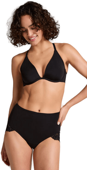 Hunkemöller Supersliptruse Maxi Lace Svart