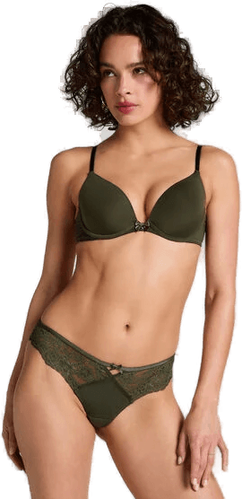 Hunkemöller Cheekini Liloye Grønn