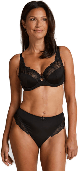 Hunkemöller Rio høy midje Lily Svart