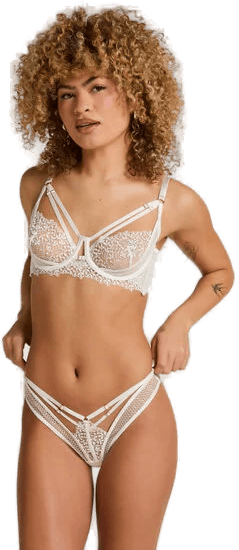 Hunkemöller Brazilian Truse Kristina Hvit