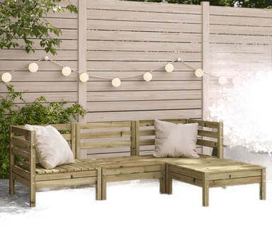 Vidaxl Hagesofa uten armlener