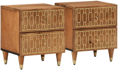 Vidaxl Nattbord 40x33x46 cm