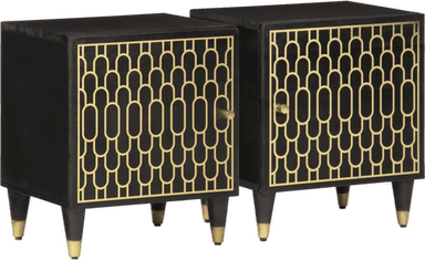 Vidaxl Nattbord 40x33x46 cm 2 stk