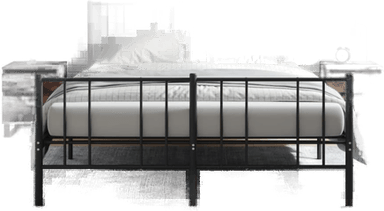 Vidaxl Nattbord 2 stk røkt eik