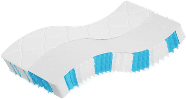 Vidaxl Madrass pocketfjær 90x200 cm