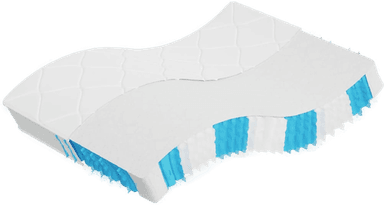 Vidaxl Madrass pocketfjær 140x190 cm