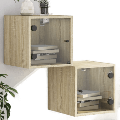 Vidaxl Nattbord 2 stk sonoma eik