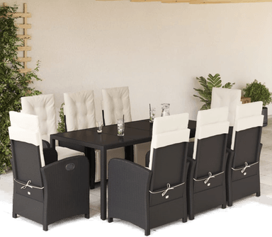 Vidaxl Hagespisegruppe 9 deler