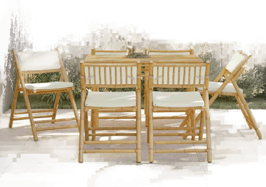 Vidaxl Sammenleggbare bistrostoler 6 stk