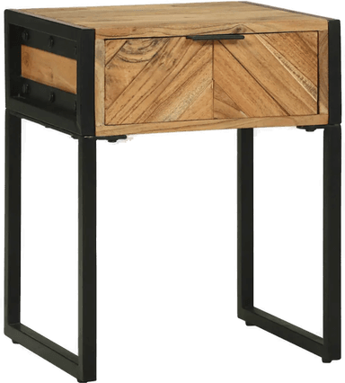 Vidaxl Nattbord Brun 40 x 35 x 50 cm