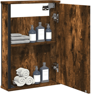 Vidaxl Baderomsskap med speil 42x12x60 cm