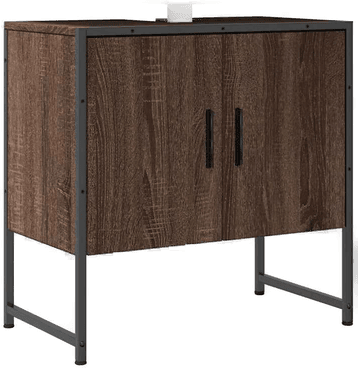 Vidaxl Servantskap brun eik 60x33 cm