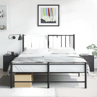 Vidaxl Nattbord 2 stk svart 34,5x39x44 cm