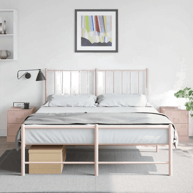 Vidaxl Nattbord 2 stk rosa 34,5x39 cm