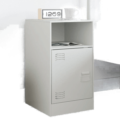 Vidaxl Nattbord hvit 34,5x39x62 cm