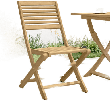 Vidaxl Sammenleggbare hagestoler 4 stk