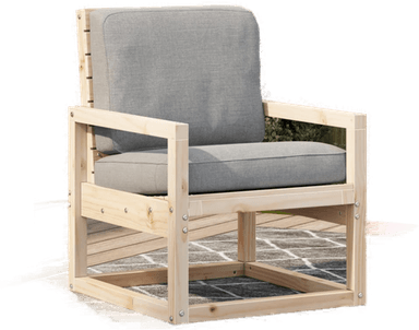 Vidaxl Hagestol 57,5x63x76 cm