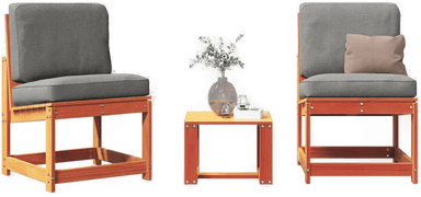 Vidaxl Hagesofagruppe 3 deler