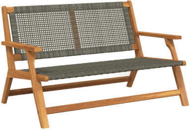 vidaXL Hagemøbler Grå 122 x 78 x 73 cm