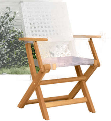 Vidaxl Hagestoler 2 stk grå