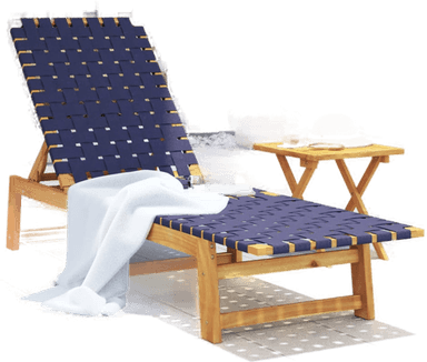 Vidaxl Solseng mørkeblå