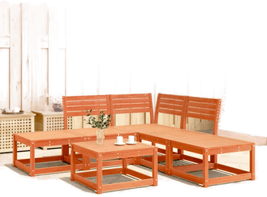 Vidaxl Hagesofagruppe 5 deler