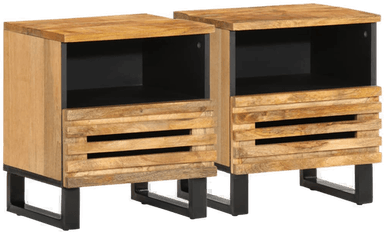 Vidaxl Nattbord 40x34x46 cm 2 stk