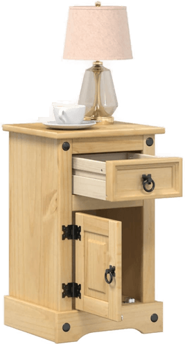 Vidaxl Nattbord Corona 35x32,5x58 cm