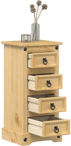 Vidaxl Nattbord Corona 35x32,5x74 cm