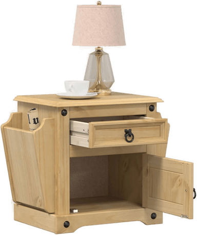 Vidaxl Nattbord Corona 45x35 cm