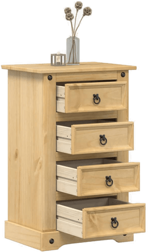 Vidaxl Nattbord Corona 53x39x84 cm