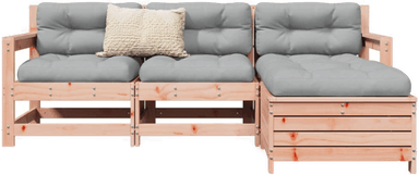 Vidaxl Hagesofagruppe 4 deler