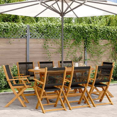 Vidaxl Sammenleggbare hagestoler 8 stk