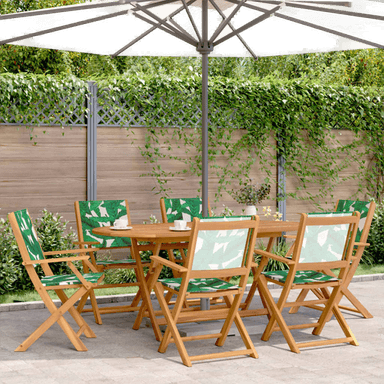 Vidaxl Sammenleggbare hagestoler 6 stk