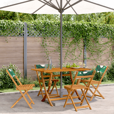 Vidaxl Sammenleggbare hagestoler 4 stk