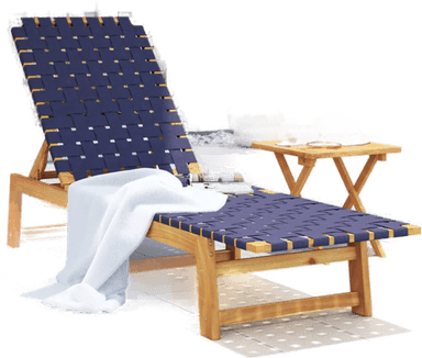 Vidaxl Solseng mørkeblå