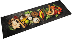 Vidaxl Kjøkkenteppe krydder 60x180 cm