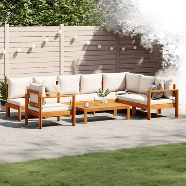 Vidaxl Hagesofasett 6 deler