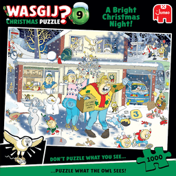 Wasgij Christmas 9 - A Bright Christmas Night! Adlibris