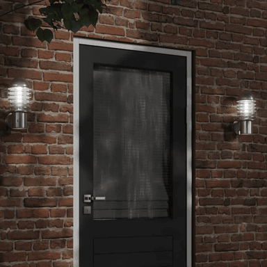 Vidaxl Veggmontert utelamper 2 stk