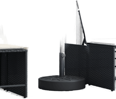 Vidaxl Parasollfot 25 kg rund