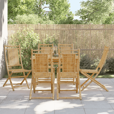 Vidaxl Sammenleggbare hagestoler 6 stk